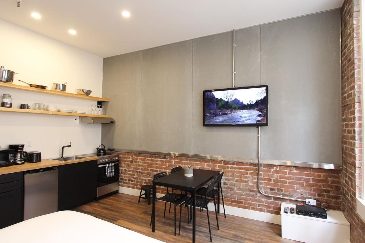 Les Lofts De La Cite Apartment Квебек Екстериор снимка